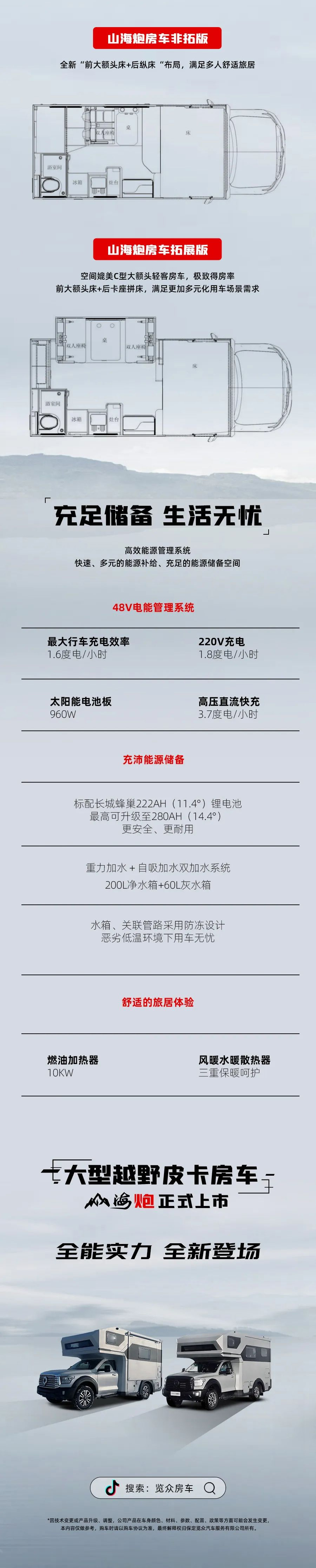 55.8 萬起，山海炮房車正式上市！